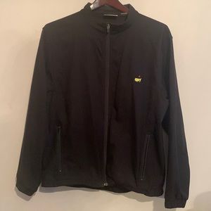 Masters Performance Micro Fleece Lined Full Zip Men’s Jacket Size Large, Black